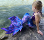 Preview: Meerjungfrauenflossen Set Sirena Premium AOLANI