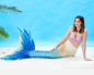 Preview: Meerjungfrauenflossen Set für Erwachsene - Sirena Premium SHINE