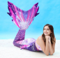 Preview: Meerjungfrauenflossen Set für Erwachsene - Sirena Premium AOLANI PURPUR