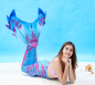 Preview: Meerjungfrauenflossen Set für Erwachsene - Sirena Premium KEYLANI