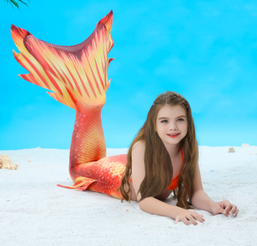 Meerjungfrauenflossen Set Sirena Premium GOLDEN DREAM H2O