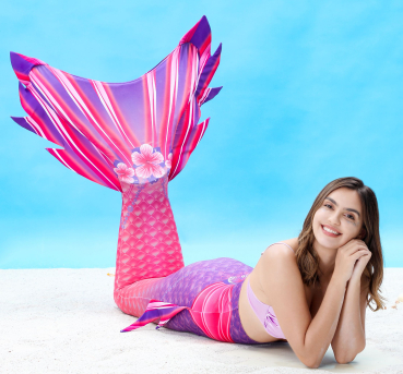 Meerjungfrauenflossen Set für Erwachsene - Sirena Premium NURI