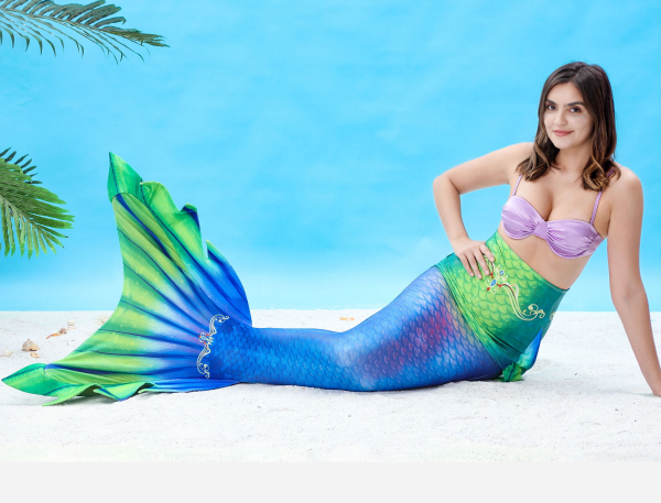 Meerjungfrauenflossen Set für Erwachsene - Sirena Premium KALEA