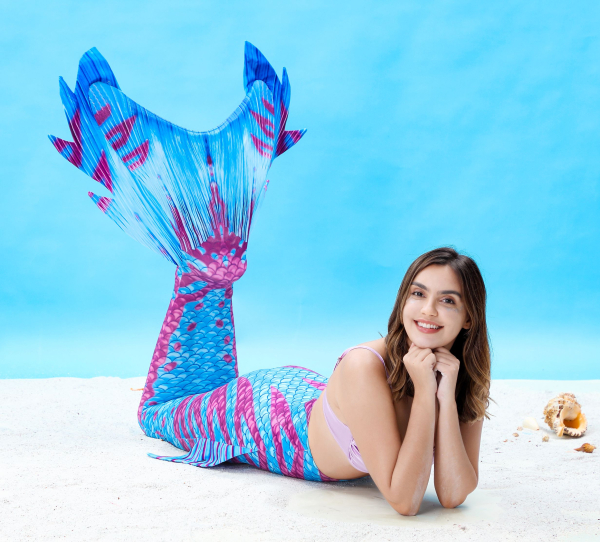 Meerjungfrauenflossen Set für Erwachsene - Sirena Premium KEYLANI